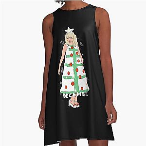 416 Christmas  Michelle Pfeiffer	 A-Line Dress