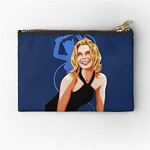 Michelle Pfeiffer - An illustration by Paul Cemmick Zipper Pouch