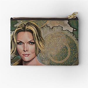 Michelle Pfeiffer Painting 2 Zipper Pouch