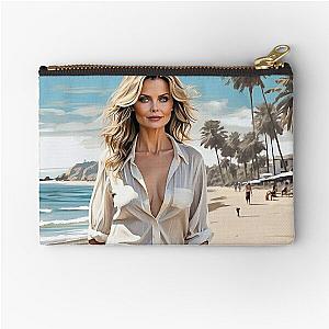 Digital design of Michelle Pfeiffer 1 Zipper Pouch