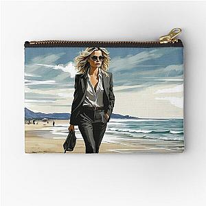 Digital design of Michelle Pfeiffer 2 Zipper Pouch