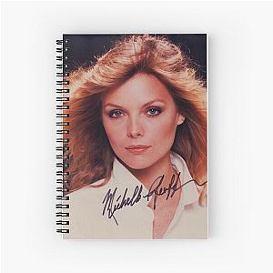 michelle pfeiffer Signed Spiral Notebook