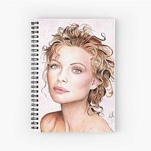 Michelle Pfeiffer - Lady of Hollywood Spiral Notebook