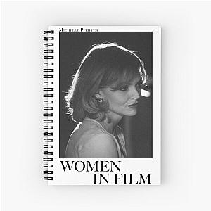 Michelle Pfeiffer - Women In Film Series Spiral Notebook