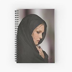 Witch Lamia, by Michelle Pfeiffer in Stardust illustration Spiral Notebook