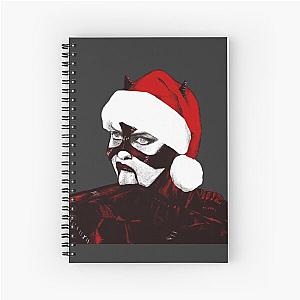 Christmas Michelle Pfeiffer  Spiral Notebook