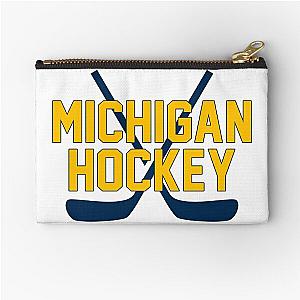 michigan hockey Zipper Pouch