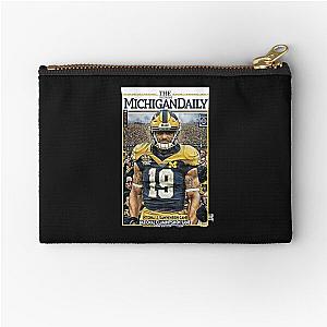 Michigan Daily Zipper Pouch