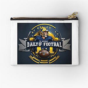 Michigan Daily Vintage - Unique University of Michigan Merch Zipper Pouch