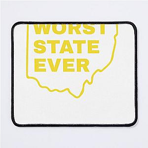 Worst State Ever Michigan Fan Mouse Pad