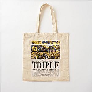 The Michigan Daily Front Cover 112923 (Michigan vs. OSU) Cotton Tote Bag