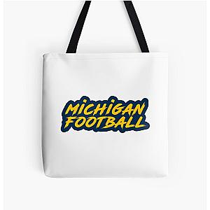 michigan football All Over Print Tote Bag