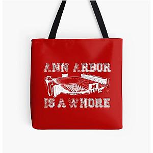 Ann Arbor Michigan All Over Print Tote Bag