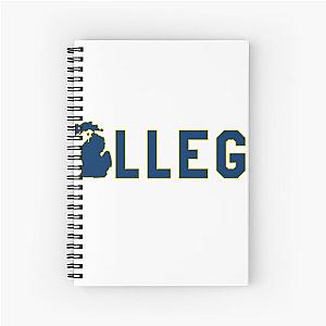 University of Michigan Spiral Notebook