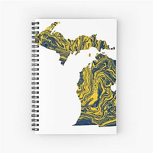 michigan  Spiral Notebook