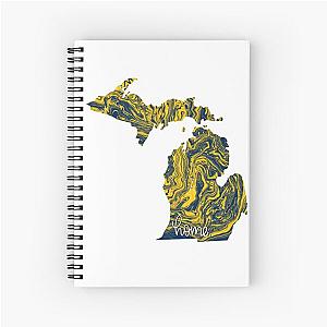 michigan is home Spiral Notebook