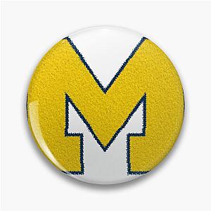 Michigan Wolverines Sketch Pin