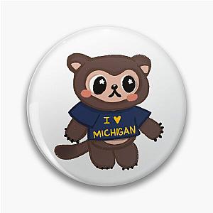 Cute Michigan Wolverine Pin