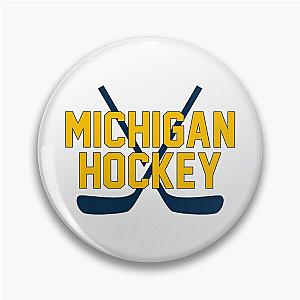 michigan hockey Pin