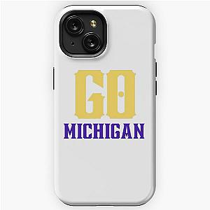 GO MICHIGAN GO iPhone Tough Case