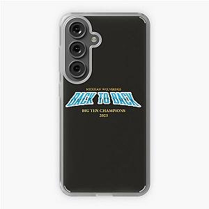 Michigan Wolverines Back 3x Big Ten Champs 2023 Samsung Galaxy Soft Case