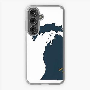 Michigan Map Ann Arbor Heart Samsung Galaxy Soft Case