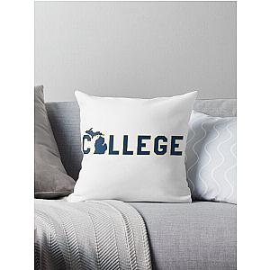 University of Michigan Throw Pillow