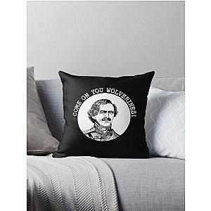 George Armstrong Custer Michigan Come On You Wolverines  Throw Pillow