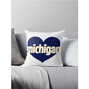 Michigan  Throw Pillow