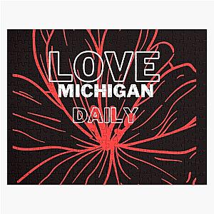 love michigan daily great art work Jigsaw Puzzle