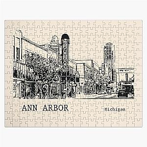 Ann Arbor Michigan Jigsaw Puzzle