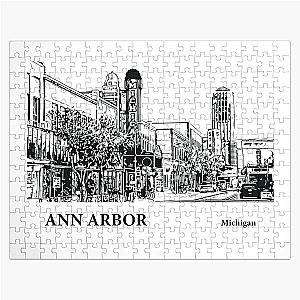 Ann Arbor Michigan Jigsaw Puzzle