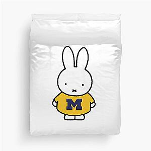 university of michigan wolverines college alpha chi omega Duvet Cover