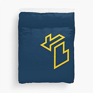 Isometric Michigan (University of Michigan) Duvet Cover