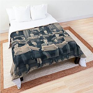 michigan daily vintage Comforter