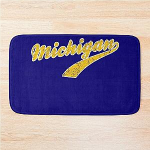 Michigan Script Bath Mat