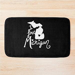 I love Michigan Bath Mat