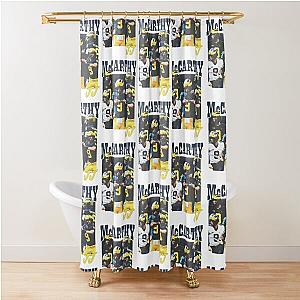 J.J. McCarthy Michigan Vintage 90s Shower Curtain