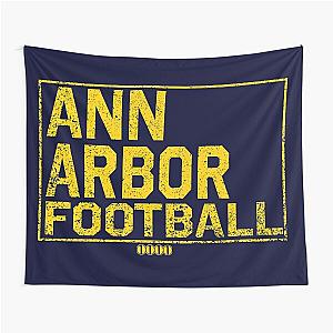 Ann Arbor Football- College Town Located in Michigan Tapestry