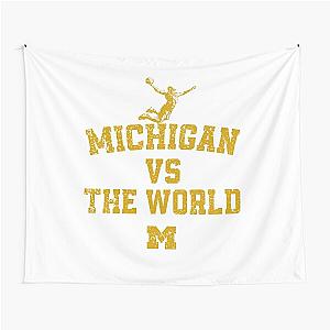 michigan vs the world Tapestry