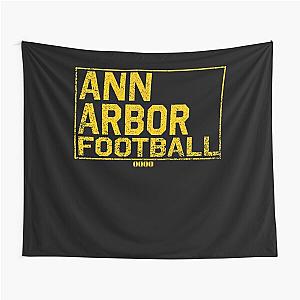 Ann Arbor Football- College Town Located In Michigan Tapestry