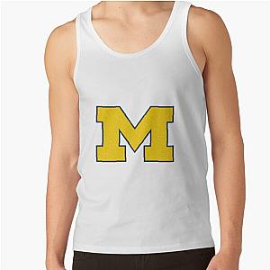 Michigan Wolverines Sketch Tank Top