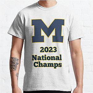 Michigan Wolverines 2023 National Champs  Classic T-Shirt