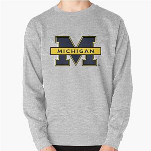 Michigan icon letter design Pullover Sweatshirt