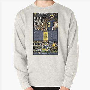 Michigan Daily Michigan vs. MSU Football Sports Monday Cover Pullover Sweatshirt