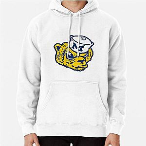 Michigan Wolverines Retro Sketch Pullover Hoodie