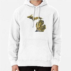 michigan is home Pullover Hoodie