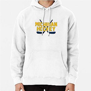 michigan hockey Pullover Hoodie