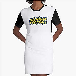 michigan football Graphic T-Shirt Dress