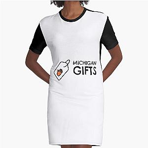 MIchigan Gifts Graphic T-Shirt Dress